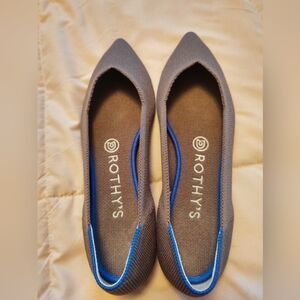 Rothy's the Point Mink EUC size 7.5